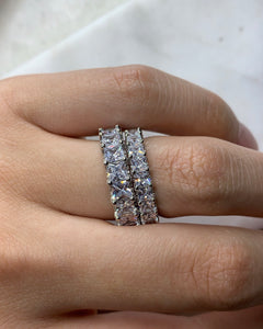Eternity Ring | Square 4mm