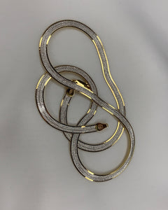 Gemini Herringbone Necklace